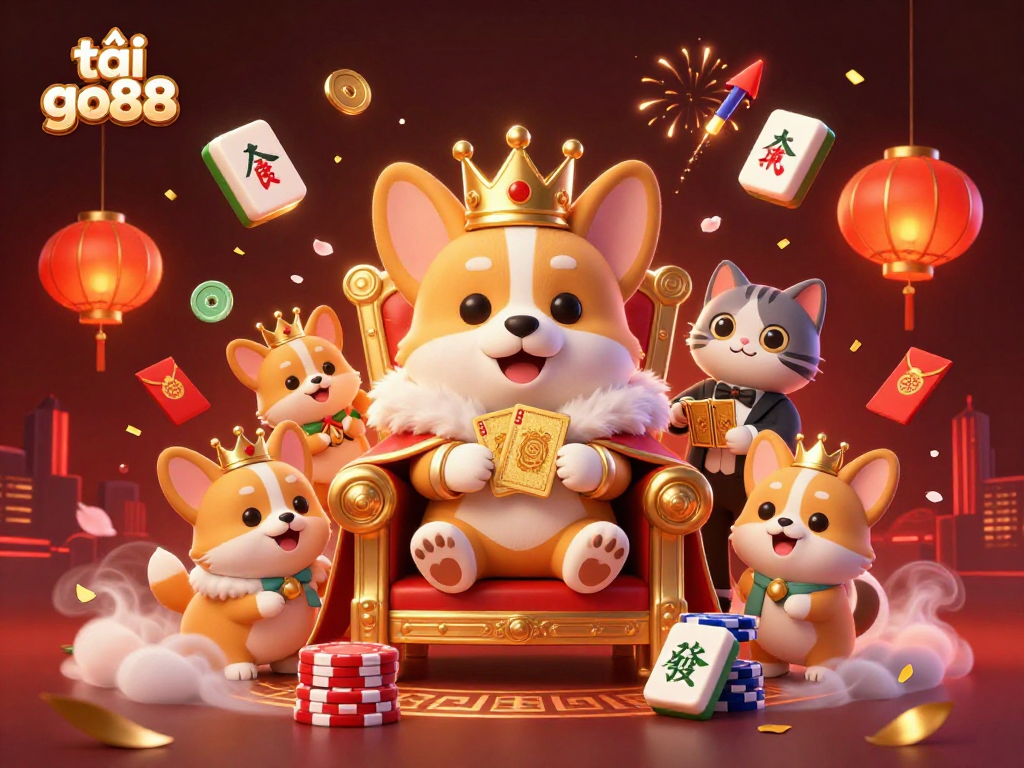 Play and win with ultimate excitement as you tải go88 and join the royal corgi at the casino!