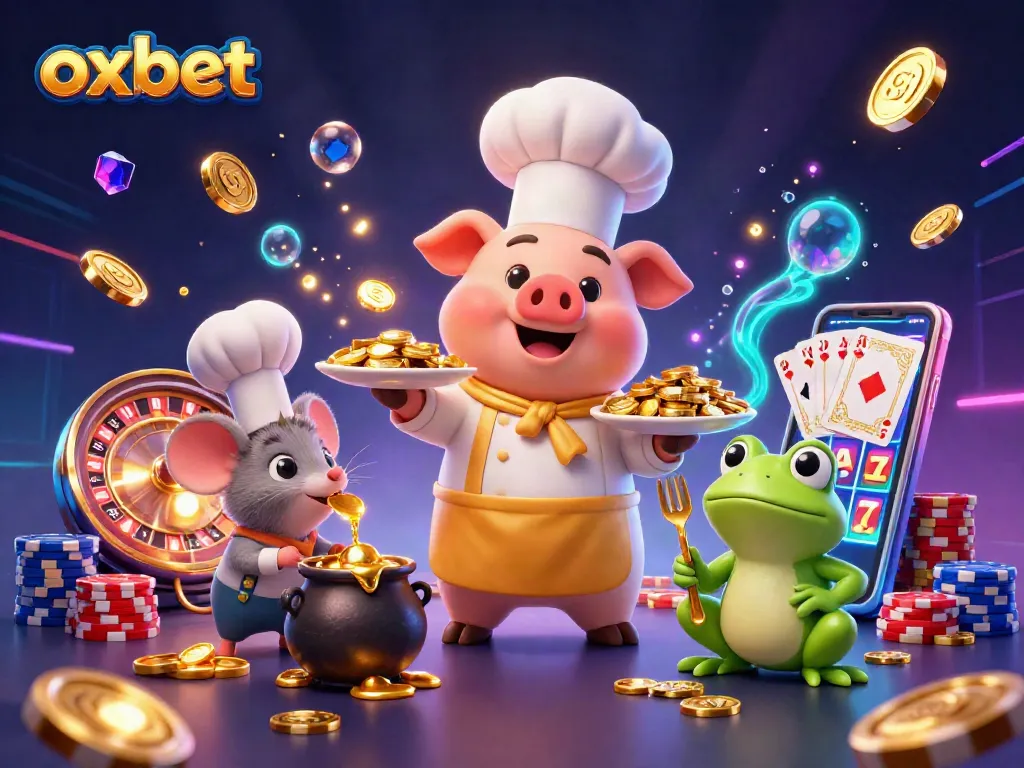 Experience thrilling gameplay and winning moments with OXBET in this vibrant casino scene.