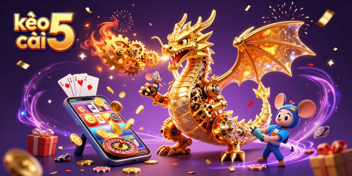 Experience the thrill of kèo nhà cái 5 with dynamic gaming visuals and energy-packed elements.