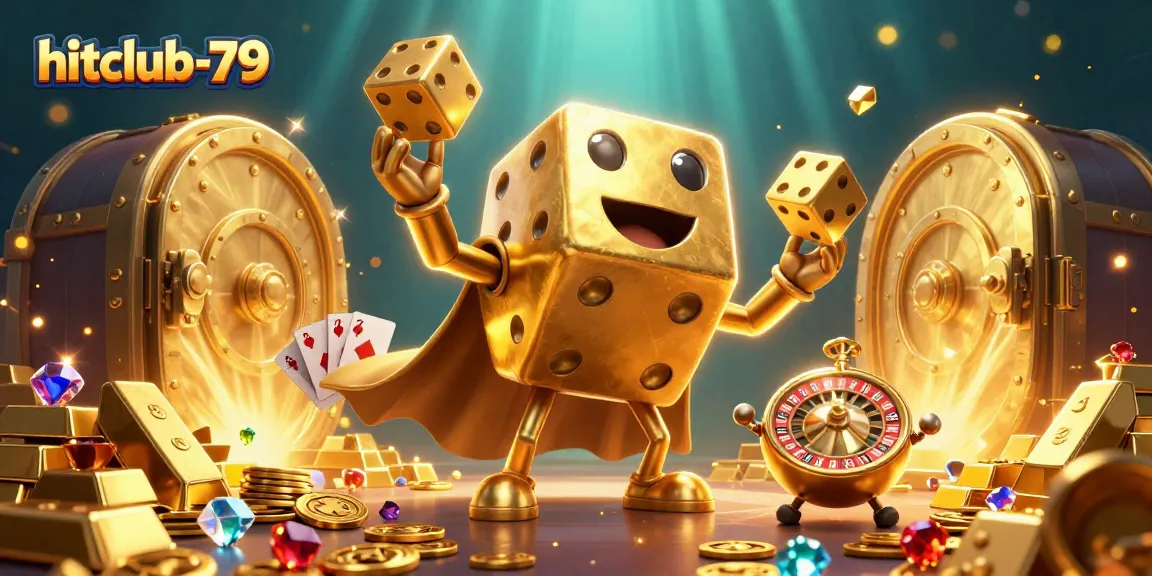 Engage with hitclub-79 and enjoy thrilling golden dice games surrounded by treasure and sparkle.
