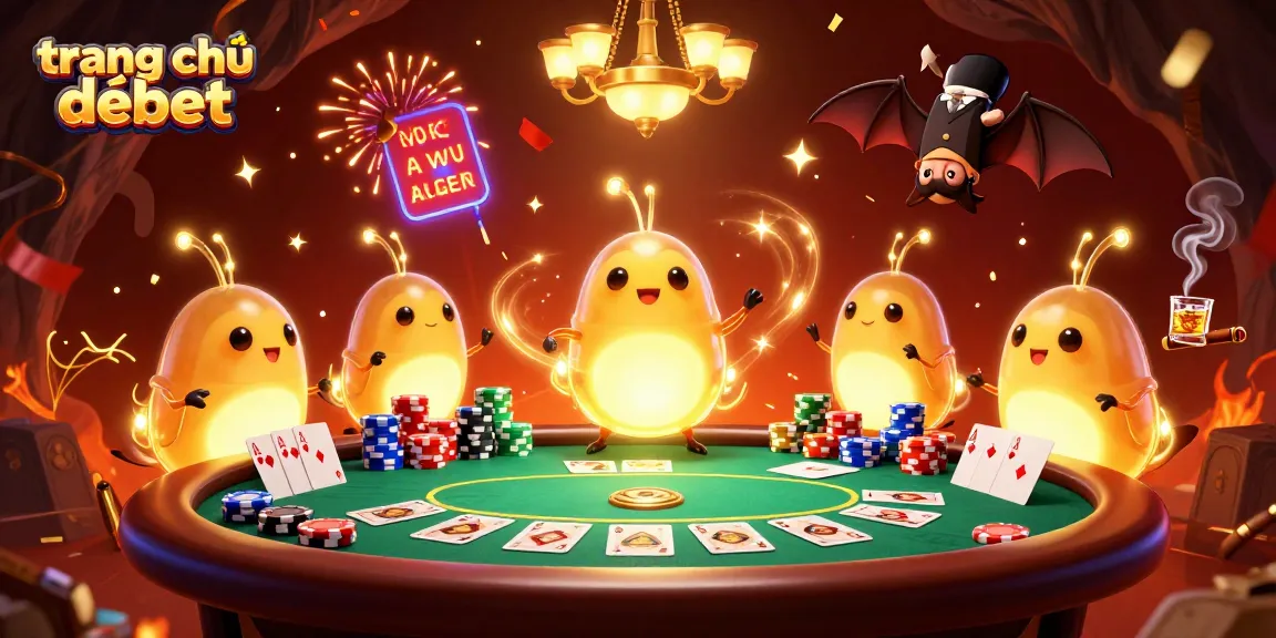 Win big at trang chủ debet casino with glowworms leading the game in this vibrant 3D illustration.