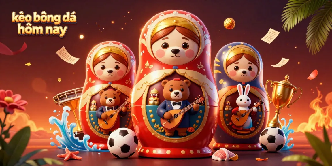 Experience the thrill of kèo bóng đá hôm nay with lively casino-themed characters in dynamic action, showcasing vibrant sports elements.
